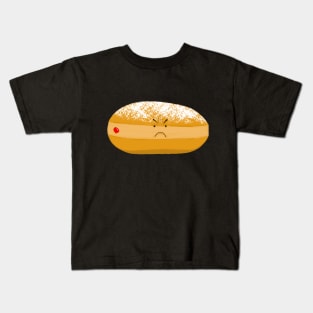 Angry Jelly Donut (plain) Kids T-Shirt